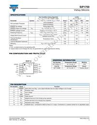 SIP1759DH-T1-E3 Datasheet Page 3
