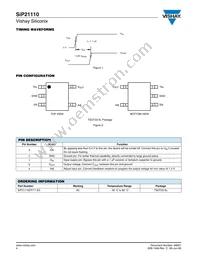 SIP21110DT-T1-E3 Datasheet Page 4
