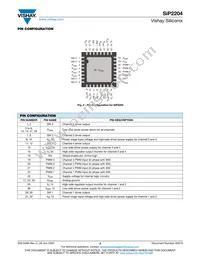 SIP2204EMP-T1-GE4 Datasheet Page 3