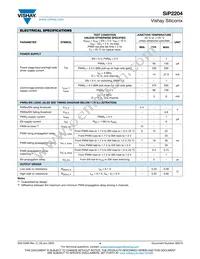 SIP2204EMP-T1-GE4 Datasheet Page 4