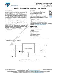 SIP32401ADNP-T1GE4 Datasheet Cover
