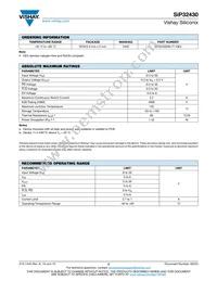 SIP32430DN-T1-GE4 Datasheet Page 2