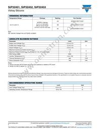 SIP32452DB-T2-GE1 Datasheet Page 2