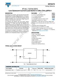 SIP32475DN-T1-GE4 Datasheet Cover