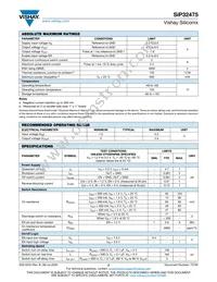 SIP32475DN-T1-GE4 Datasheet Page 2