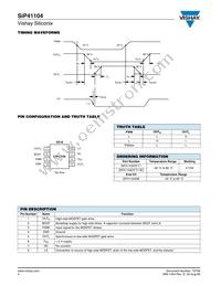 SIP41104DY-T1-E3 Datasheet Page 4