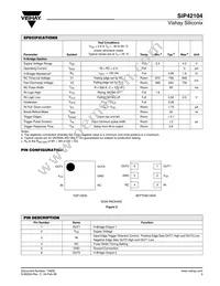SIP42104DX-T1-E3 Datasheet Page 3
