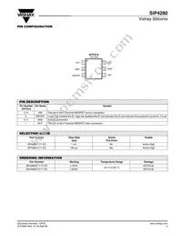 SIP4280DT-3-T1-E3 Datasheet Page 3