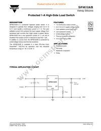 SIP4612BDVP-T1-E3 Datasheet Cover