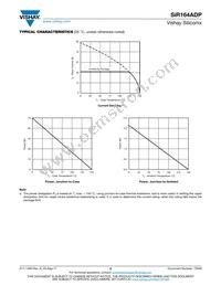 SIR164ADP-T1-GE3 Datasheet Page 5