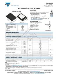 SIR165DP-T1-GE3 Cover