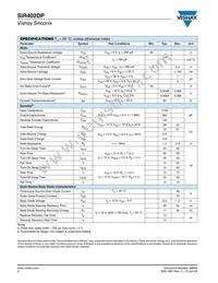 SIR402DP-T1-GE3 Datasheet Page 2