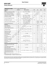 SIR414DP-T1-GE3 Datasheet Page 2
