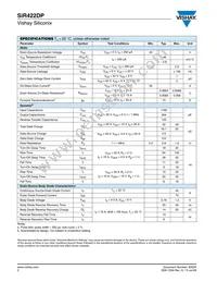 SIR422DP-T1-GE3 Datasheet Page 2