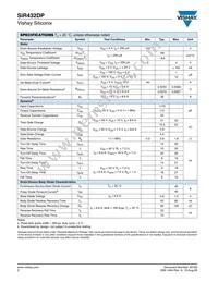 SIR432DP-T1-GE3 Datasheet Page 2