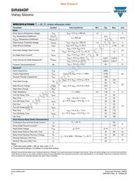 SIR494DP-T1-GE3 Datasheet Page 2