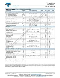 SIR622DP-T1-RE3 Datasheet Page 2