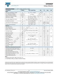 SIR696DP-T1-GE3 Datasheet Page 2