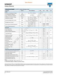 SIR862DP-T1-GE3 Datasheet Page 2