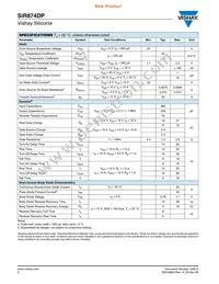 SIR874DP-T1-GE3 Datasheet Page 2