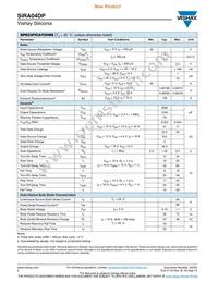 SIRA04DP-T1-GE3 Datasheet Page 2