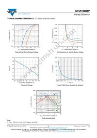 SIRA18BDP-T1-GE3 Datasheet Page 4