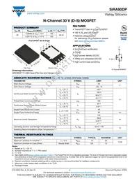 SIRA90DP-T1-GE3 Datasheet Cover