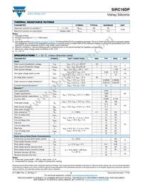 SIRC16DP-T1-GE3 Datasheet Page 2