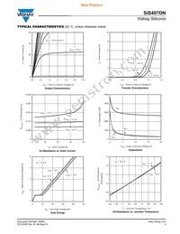 SIS407DN-T1-GE3 Datasheet Page 3