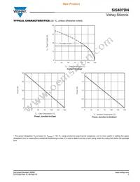 SIS407DN-T1-GE3 Datasheet Page 5