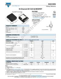 SIS410DN-T1-GE3 Cover