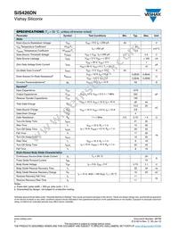 SIS426DN-T1-GE3 Datasheet Page 2