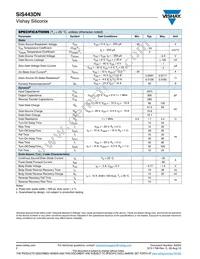 SIS443DN-T1-GE3 Datasheet Page 2