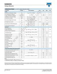 SIS892DN-T1-GE3 Datasheet Page 2