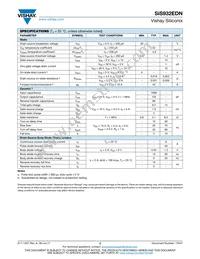 SIS932EDN-T1-GE3 Datasheet Page 2