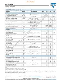 SISA10DN-T1-GE3 Datasheet Page 2