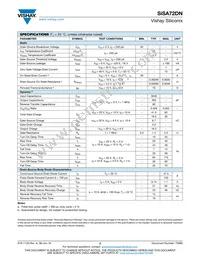 SISA72DN-T1-GE3 Datasheet Page 2