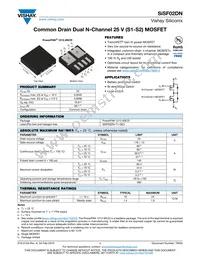 SISF02DN-T1-GE3 Cover