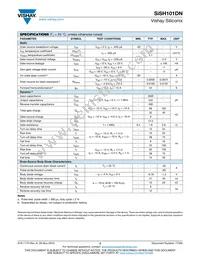 SISH101DN-T1-GE3 Datasheet Page 2