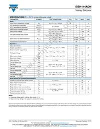 SISH114ADN-T1-GE3 Datasheet Page 2