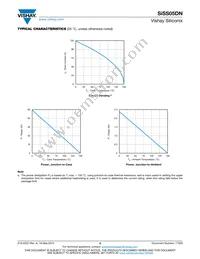 SISS05DN-T1-GE3 Datasheet Page 5