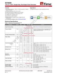 SIT2020AMAS3-33E-40.000000E Datasheet Cover