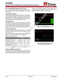 SIT2020AMAS3-33E-40.000000E Datasheet Page 9