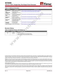 SIT2020AMAS3-33E-40.000000E Datasheet Page 12