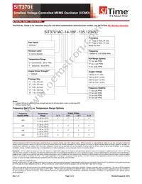 SIT3701AC-42-25F-89.088000X Datasheet Page 4