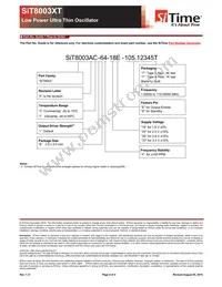 SIT8003AC-64-25E-14.31818 Datasheet Page 4