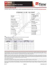 SIT8003AC-81-33E-25.00000X Datasheet Page 4