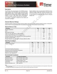 SIT8102AN-44-25E-47.00000 Datasheet Page 2