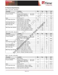 SIT9104AI-3015Y Datasheet Page 5