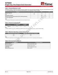 SIT9201AC-S3-18E-50.000000G Datasheet Page 3